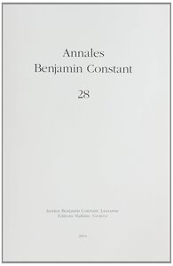 Annales Benjamin Constant 28 - 2004