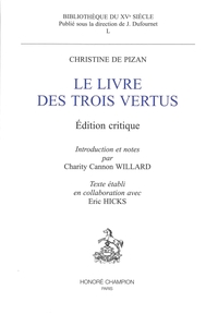 Le livre des trois vertus