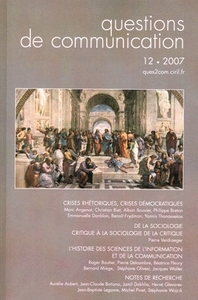 QUESTIONS DE COMMUNICATION, N 12/2007