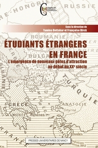 Étudiants étrangers en France - l'émergence de nouveaux pôles d'attraction au début du XXe siècle