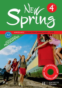 New Spring 4e, Livre de l'élève + CD-rom audio 