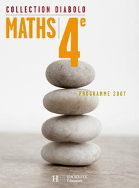 Mathématiques, Diabolo 4e, Livre de l'élève