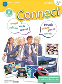 Connect 6e, Palier 1 - année 1, Livre de l'élève + CD audio