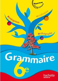 Grammaire 6e, Livre de l'élève