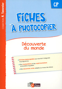 Sciences expérimentales et technologie CP, Fiches à photocopier