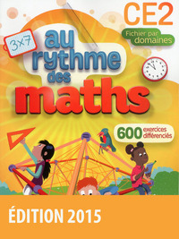 Au rythme des maths CE2, Fichier de l'élève CE2, par domaines