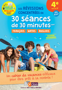 Prêt pour la rentrée ! 4e vers la 3e - Les révisions concentrées en 30 séances de 30 minutes maxi