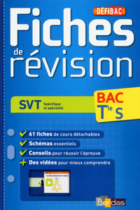 DéfiBac - Fiches de révision - SVT Tle S