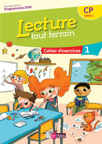 Lecture tout terrain CP, Cahier d'exercices n°1 