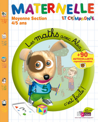 MATERNELLE ET COMPAGNIE LES MATHS AVEC ALEX C'EST FACILE MOYENNE SECTION