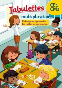 Tabulettes CE1/CM2, multiplication, Fiches pour apprendre les tables en autonomie