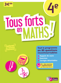 Tous forts en Maths ! 4e