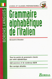 GRAMMAIRE ALPHA ITALIEN