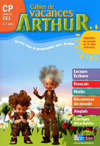 CAHIER VACANCES ARTHUR CP/CE1