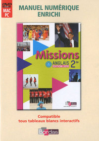 Missions 2de, DVD-rom - Manuel vidéoproj. adoptant papier