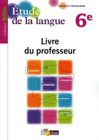 Epithète 6e, Livre du professeur