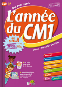 L'ANNEE DU CM1 + 1 EXTRAIT DE BD - TOUT POUR REUSSIR