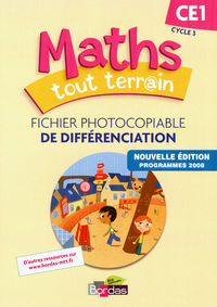 Maths tout terrain CE1 2012 Fichier de différenciation