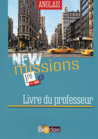 New Missions 1re, Livre du professeur