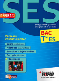 DéfiBac - Cours/Méthodes/Exos SES Tle ES