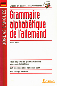 GRAMMAIRE ALPHA ALLEMAND