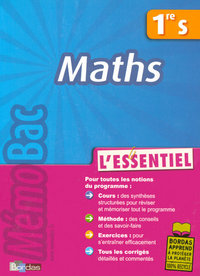 MEMOBAC ESSENTIEL MATHS 1RE S