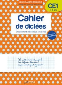 Les cahiers Bordas - Cahier de dictées CE1