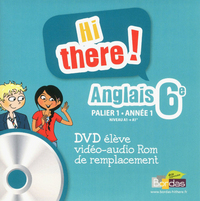 Hi There ! 6e, DVD élève vidéo-audio rom