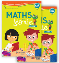 Les Maths avec Léonie CE2, Fichier de l'élève 1 et 2