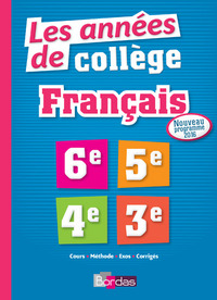 Les années de collège Français