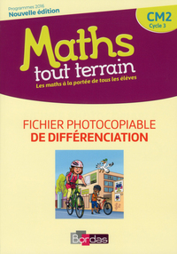 Maths tout terrain CM2, Fichier de différenciation