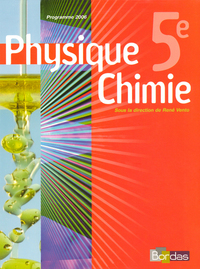 Physique Chimie, Vento 5e, Livre de l'élève