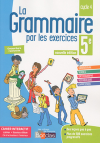 La grammaire par les exercices 5e, Cahier d'activités bimédia (cahier + licence numérique) 