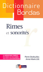 DICTIONNAIRE BORDAS DES RIMES ET SONORITES