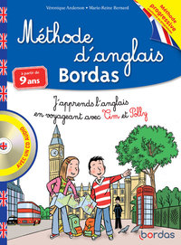 Méthode d'anglais Bordas à partir de 9 ans avec un CD Audio