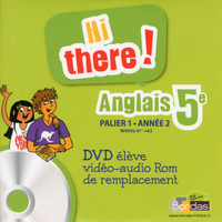 Hi There ! 5e, DVD élève vidéo-audio rom