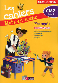 Mots en herbe CM2, Cahier d'exercices