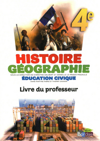 Histoire Géographie, Leborgne 4e, Livre du professeur 