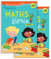 Les Maths avec Léonie CE1, Cahier de l'élève 1 et 2