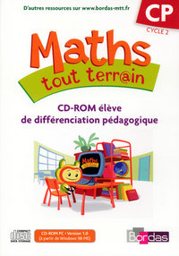 Maths tout terrain CP 2007 CD-Rom de différenciation