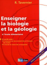 Enseigner la biologie et la géologie à l'école élémentaire