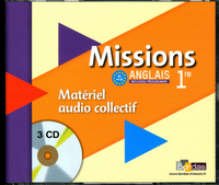 MISSIONS ANGLAIS 1RE CD CLASSE