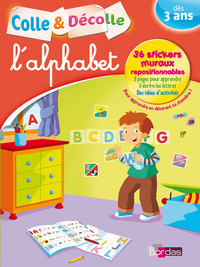 COLLE ET DECOLLE L'ALPHABET