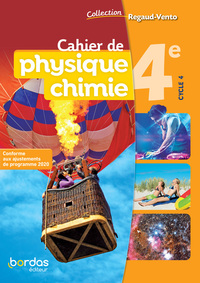 Physique Chimie, Regaud/Vento 4e, Cahier d'activités
