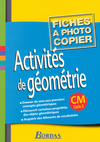 Activités de géométrie CM 2005 Fiches à photocopier
