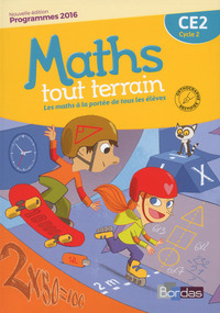 Maths tout terrain CE2, Manuel de l'élève, Programme 2016