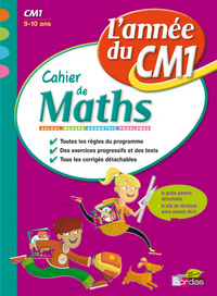 L'année du CM1 - Cahier de Maths