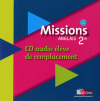Missions 2de, CD élève de remplacement