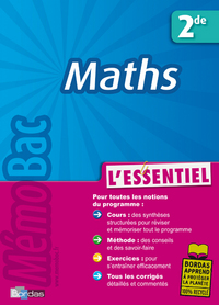 MEMOBAC ESSENTIEL MATHS 2NDE