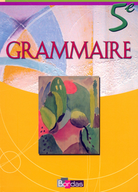 Grammaire 5e, Livre de l'élève